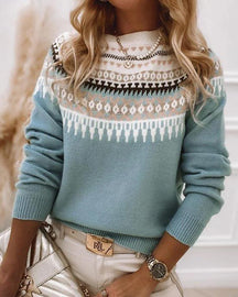 Hugo™TM| Pullover Tricote Colorinne