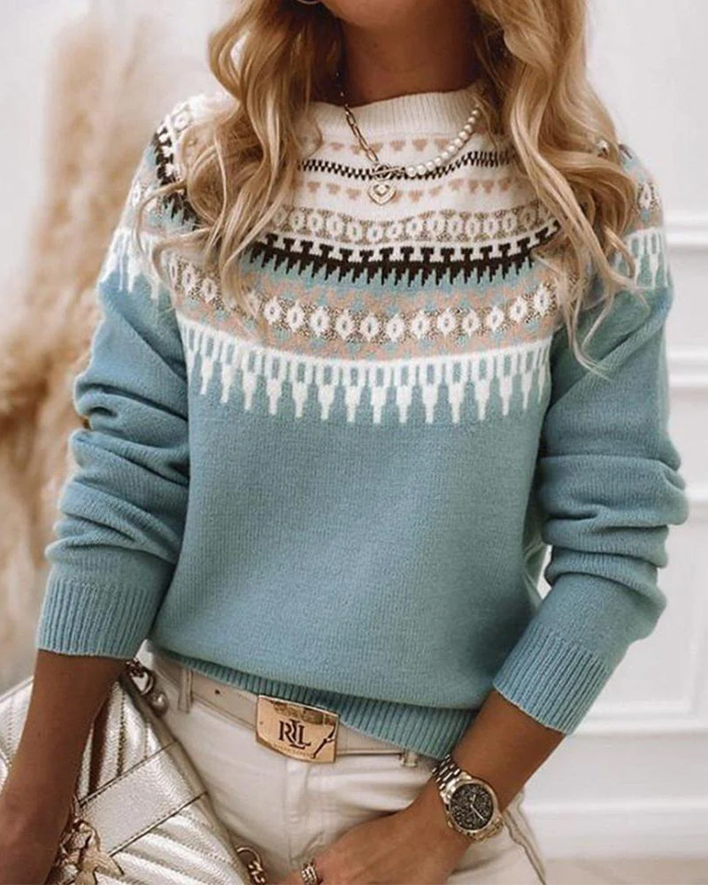 Hugo™TM| Pullover Tricote Colorinne