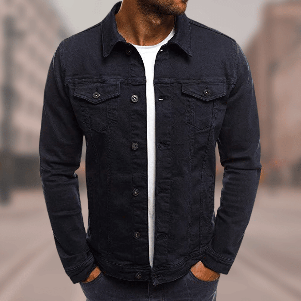 Hugo™TM| Kane Veste en jean elegante et confortable