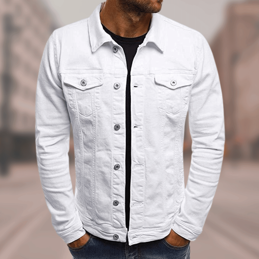 Hugo™TM| Kane Veste en jean elegante et confortable