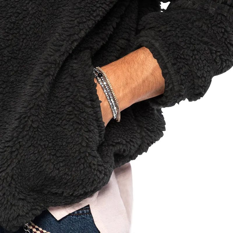 Hugo™TM| Mezz Veste Sherpa en velours