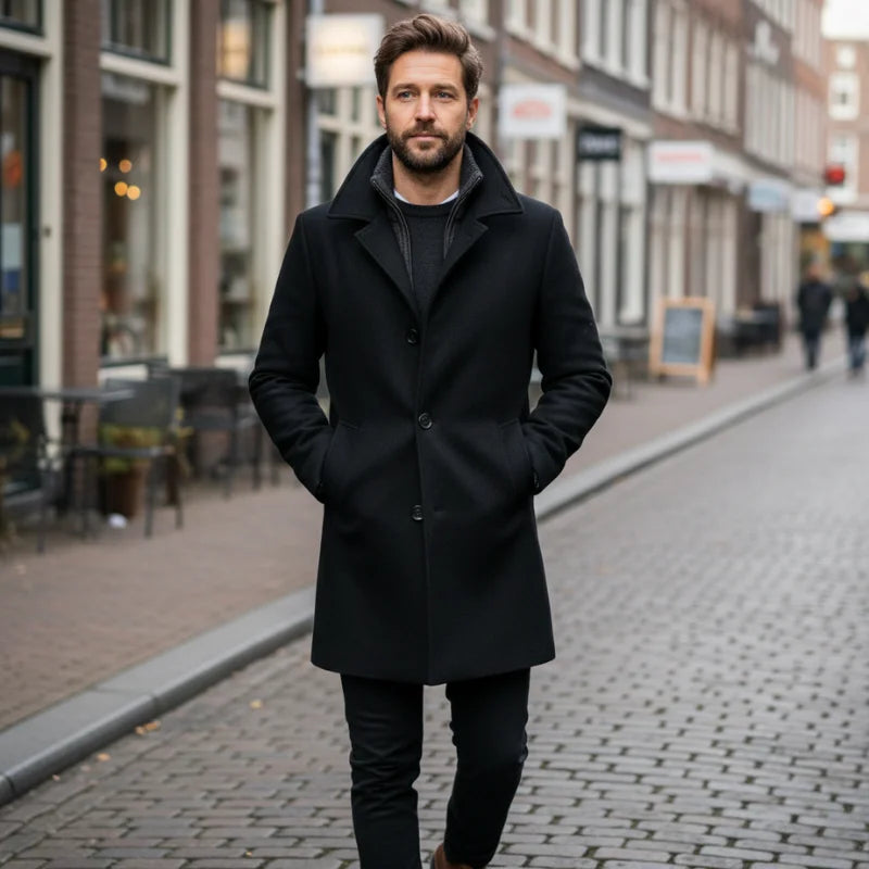 PEAKY • Manteau deux pieces pour homme : style et chaleur au quotidien