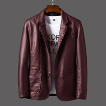 Hugo™TM| Veste homme en cuir James