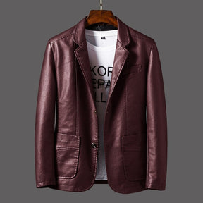 Hugo™TM| Veste homme en cuir James