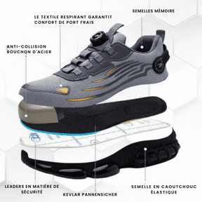 Hugo™TM| Chaussures de securite ultralegeres Henner Z90