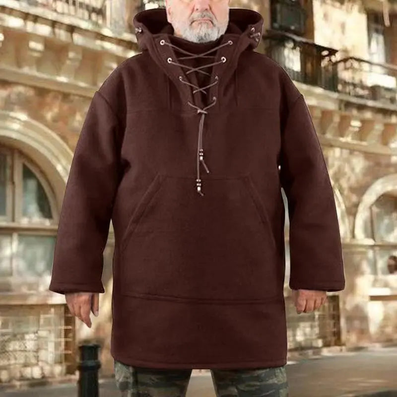 Hugo™TM| Manteau de laine decontracte avec capuche