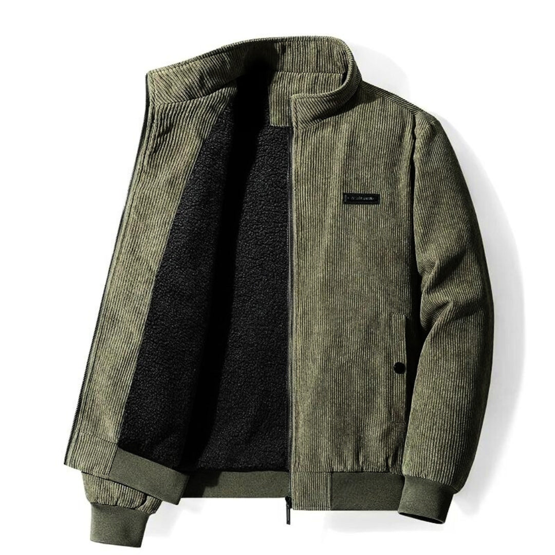 Hugo™TM| Veste Sherpa en velours cotele retro
