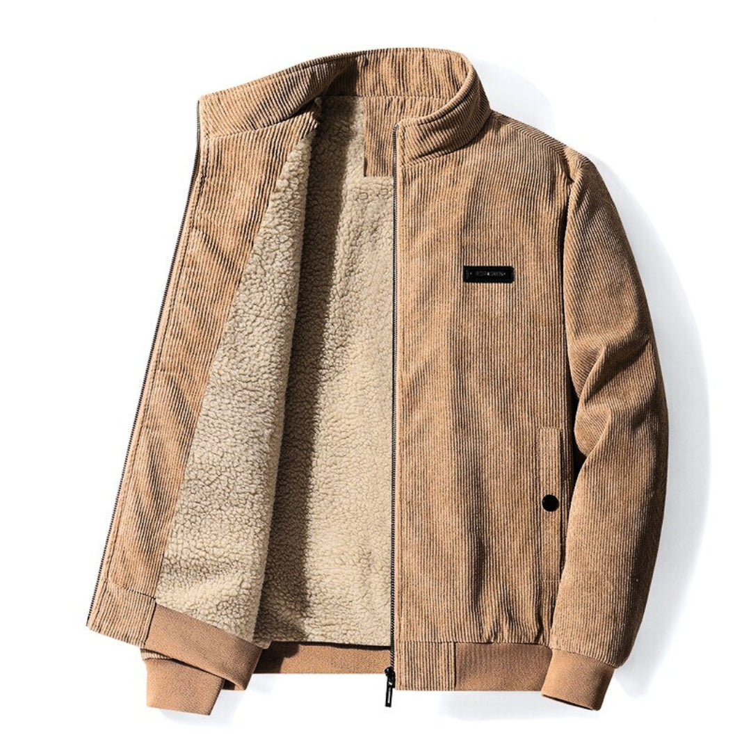 Hugo™TM| Veste Sherpa en velours cotele retro