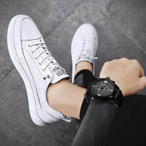 Hugo™TM| Chaussures decontractees en cuir veritable
