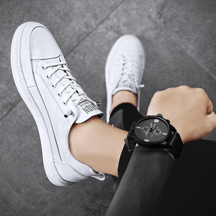 Hugo™TM| Chaussures decontractees en cuir veritable