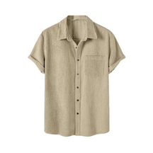 Shirt manches courtes en velours cotele | Weston™TM