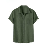 Shirt manches courtes en velours cotele | Weston™TM