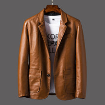 Hugo™TM| Veste homme en cuir James