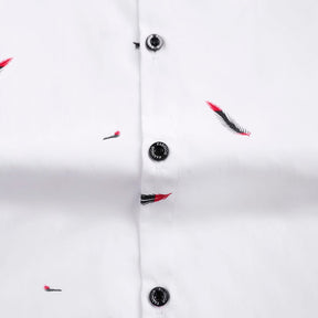 Shirt manches courtes Estampada Feathers | Weston™TM