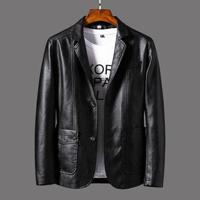 Hugo™TM| Veste homme en cuir James