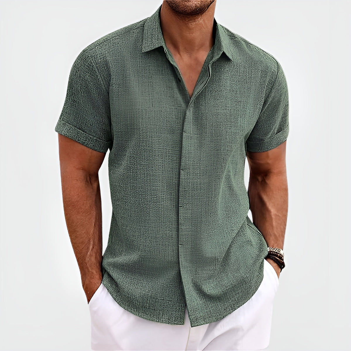 Hugo™TM| Shirt En Lin Pierre