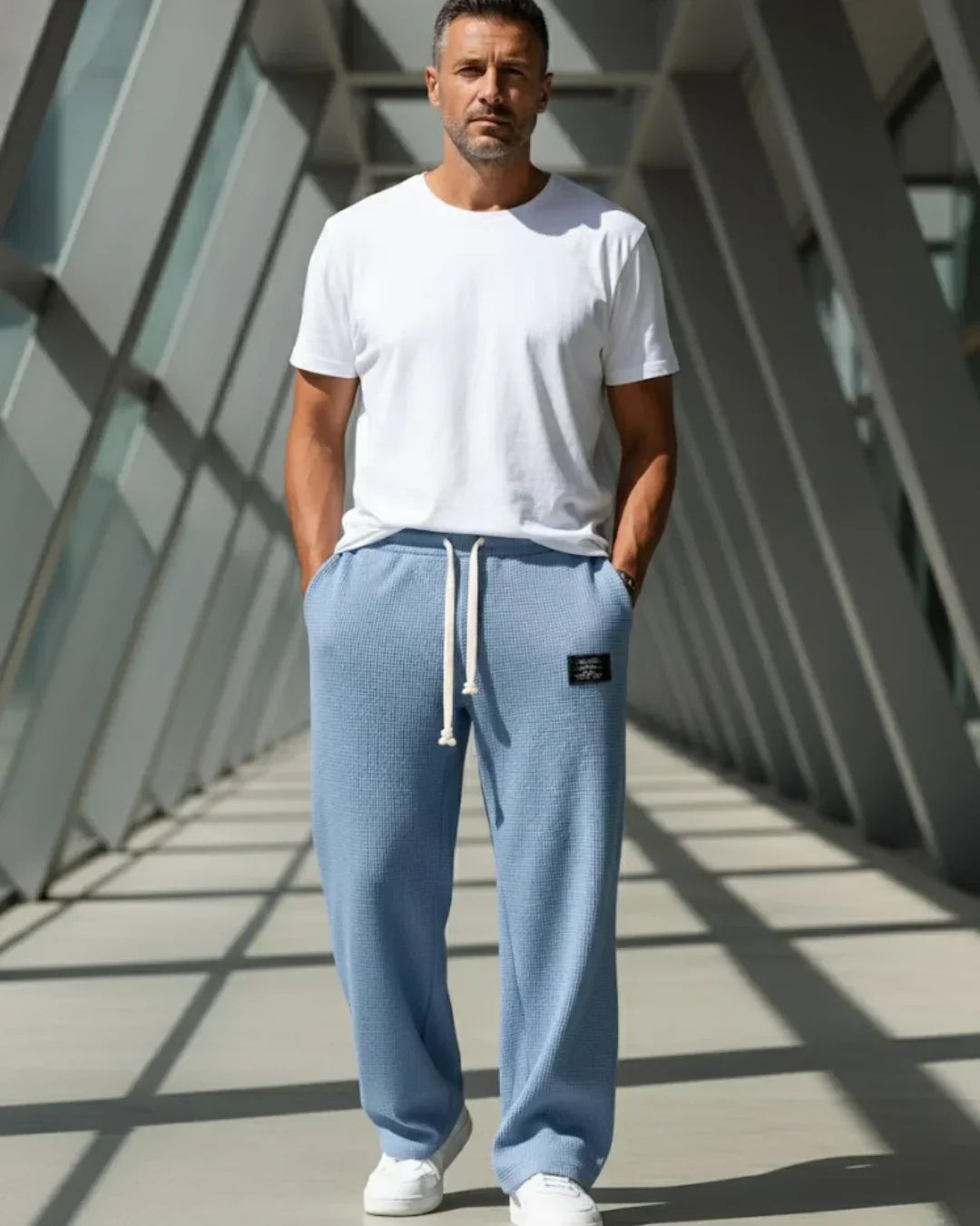 SoftLoomTM – Pants detente ultra-doux a coupe ample