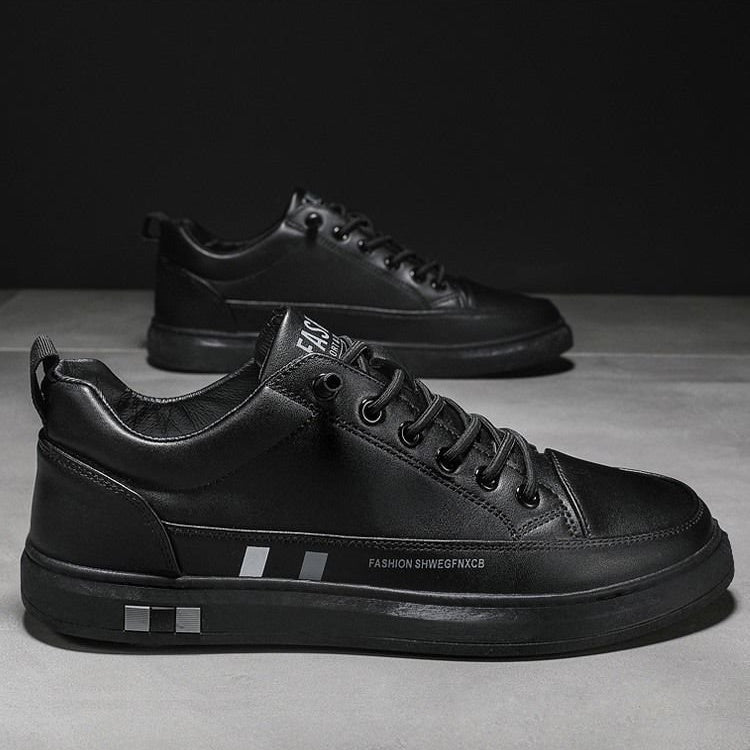 Hugo™TM| Chaussures decontractees en cuir veritable