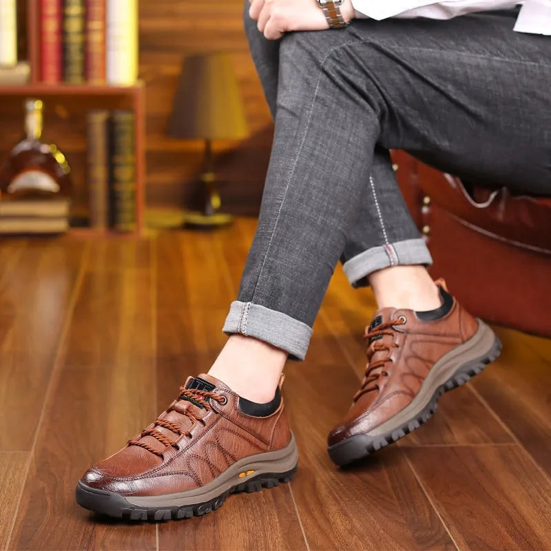 Hugo™TM| Chaussures Rogert en Cuir Veritable