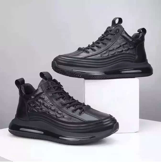Hugo™TM| Chaussures True en cuir veritable