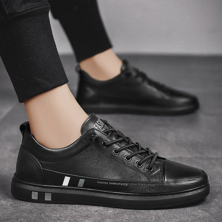 Hugo™TM| Chaussures decontractees en cuir veritable