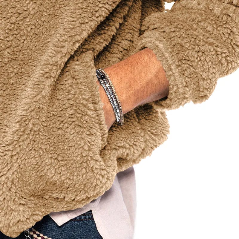 Hugo™TM| Mezz Veste Sherpa en velours