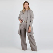 LunaraTM – Elegantes 3-teiliges Set mit fließendem Schnitt