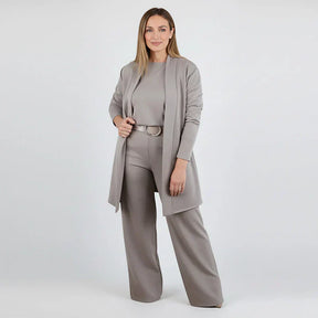 LunaraTM – Elegantes 3-teiliges Set mit fließendem Schnitt