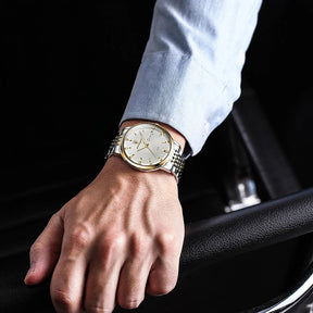 Luxuriöse Herrenuhr Slim | Weston™