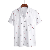 Shirt manches courtes Estampada Feathers | Weston™TM