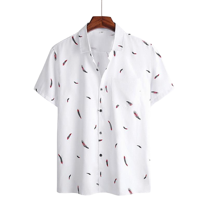 Shirt manches courtes Estampada Feathers | Weston™TM