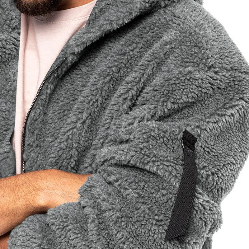 Hugo™TM| Mezz Veste Sherpa en velours