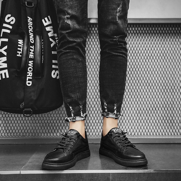 Hugo™TM| Chaussures decontractees en cuir veritable