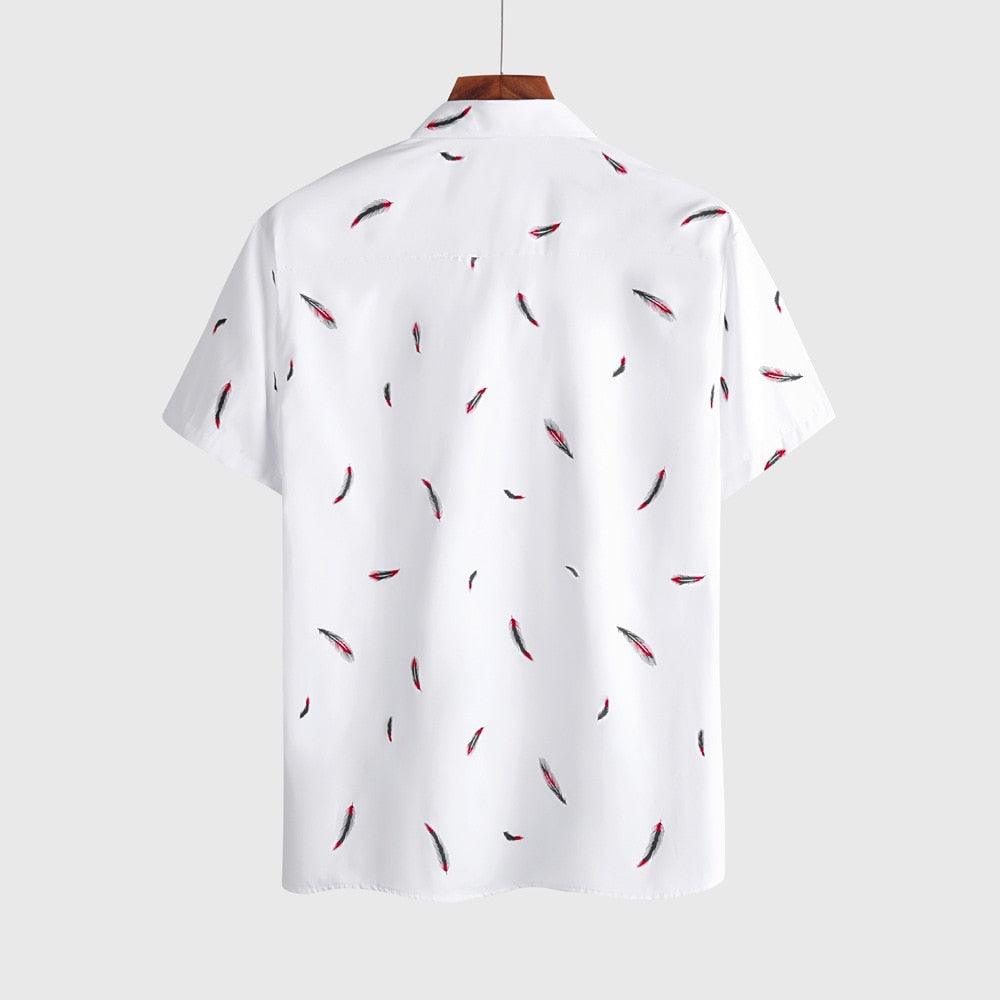 Shirt manches courtes Estampada Feathers | Weston™TM