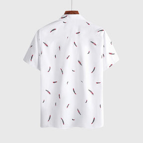 Shirt manches courtes Estampada Feathers | Weston™TM