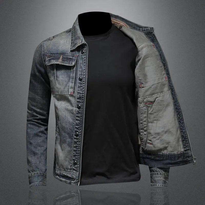 Shess | Veste en Denim Retro Carl