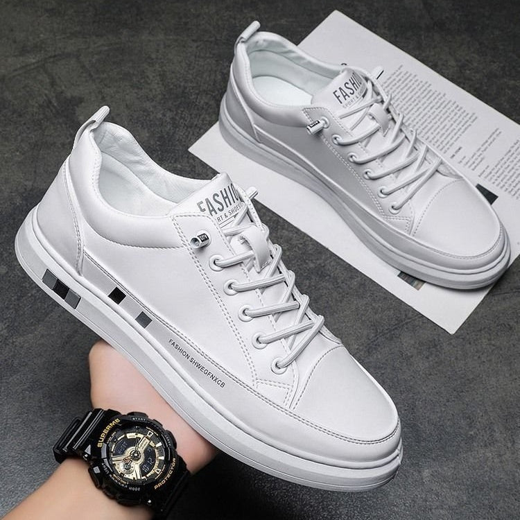 Hugo™TM| Chaussures decontractees en cuir veritable