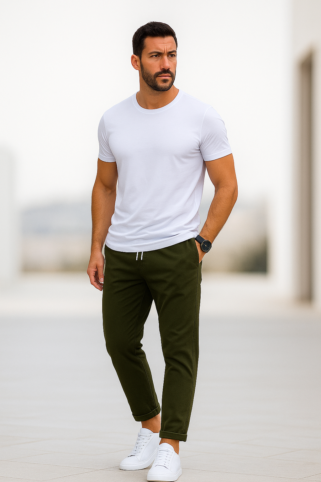 Pants slim decontracte pour hommes modernes • Jonas Weston™TM