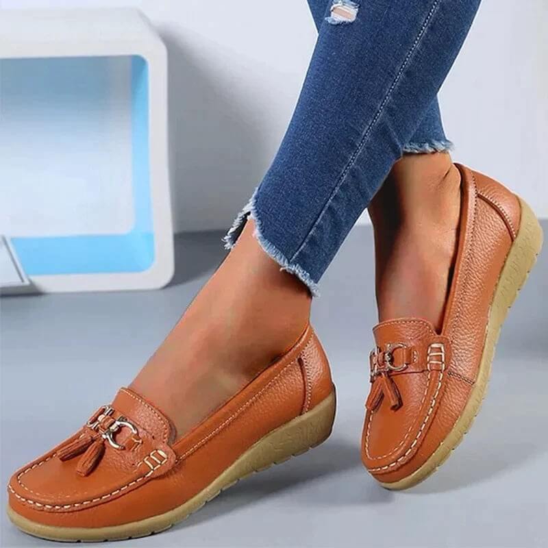 Weston™TM| Orthopädischer Leder-Mokassin