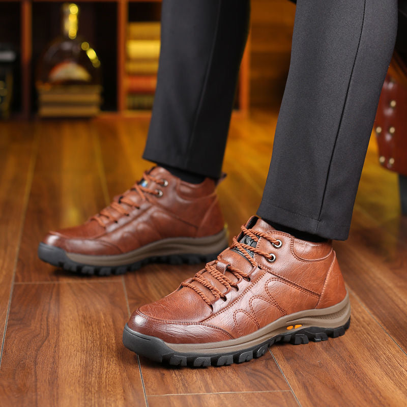 Hugo™TM| Chaussures Rogert en Cuir Veritable