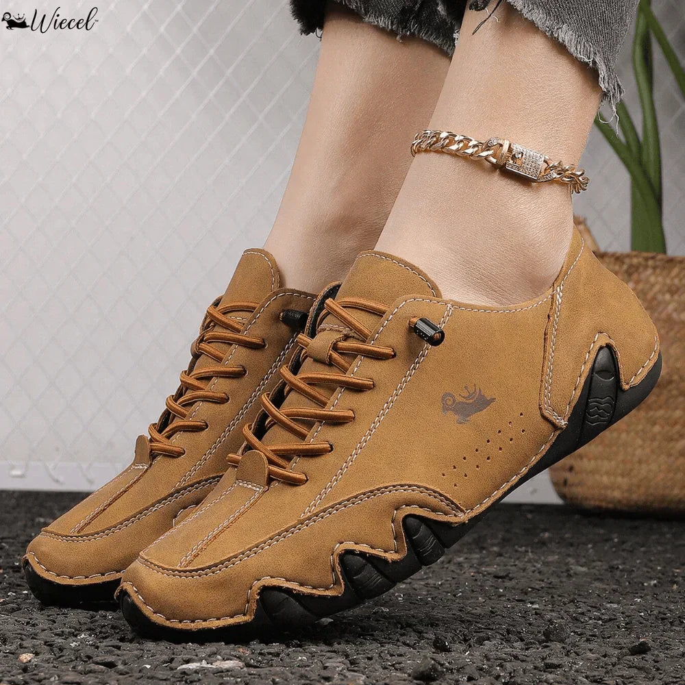 WiecelTM • Chaussures barefoot en cuir au confort ultime