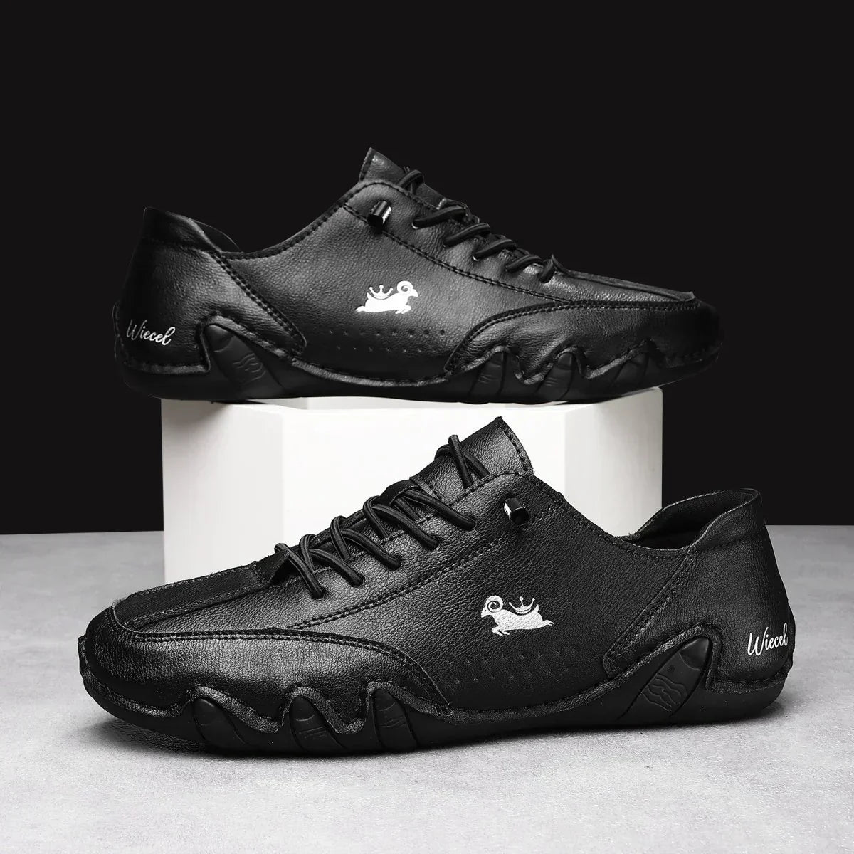 WiecelTM • Chaussures barefoot en cuir au confort ultime