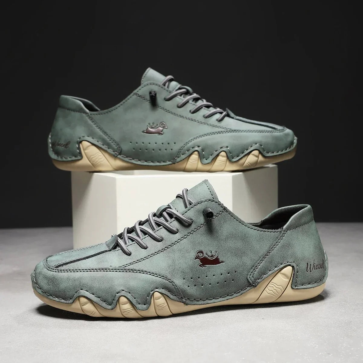 Chaussures barefoot en cuir au confort ultime • WiecelTM
