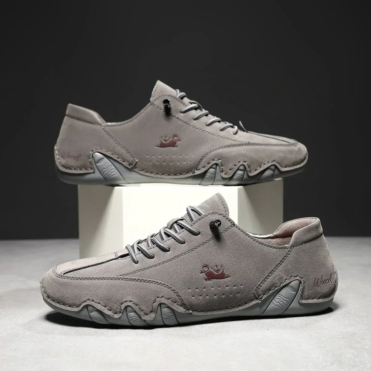 WiecelTM • Chaussures barefoot en cuir au confort ultime