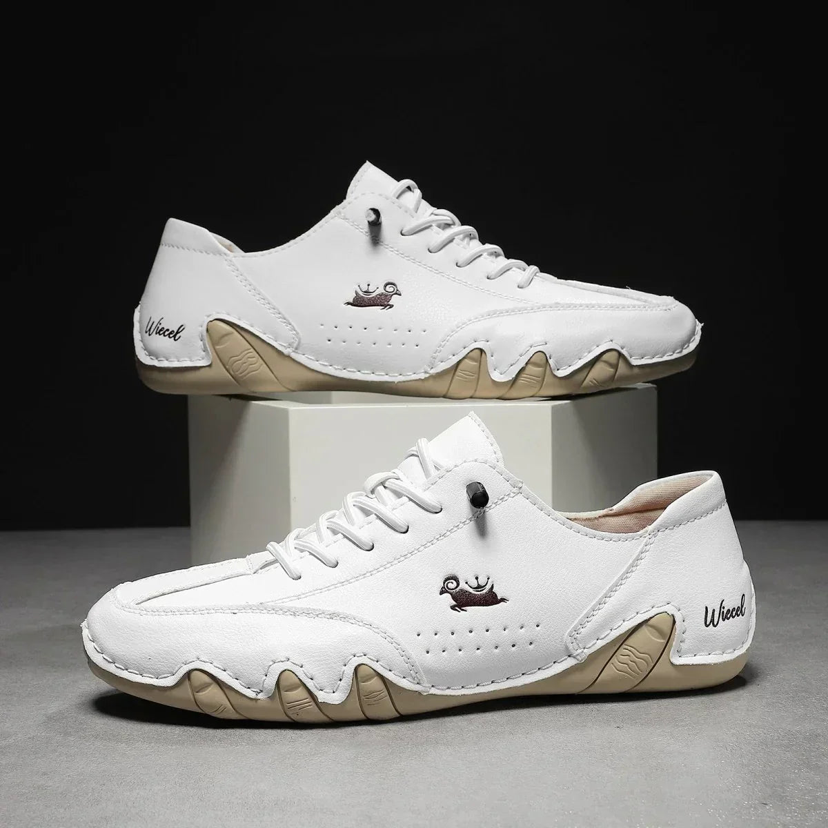 WiecelTM • Chaussures barefoot en cuir au confort ultime
